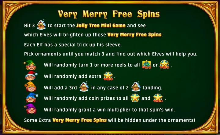 Santa Work Shop Free Spins