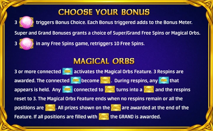 Enchanted Orbs free casino slot