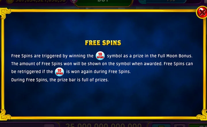 Werewolf Moon Free Spins